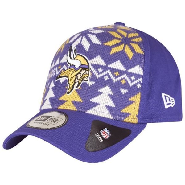 Truckerkeps - New Era - Minnesota Vikings - Julmotiv - Justerbar snapback - 5 paneler