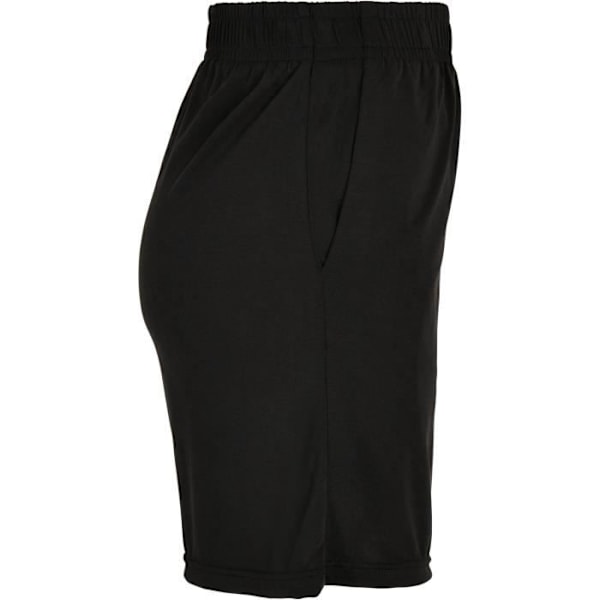 Kort Femme - Urban Classics - Svart - Loose Passform - 77% Modal - Fickor Svart XS