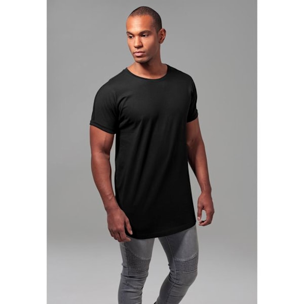 T-shirt - URBAN CLASSICS - Lång form - 100% bomull - Korta ärmar - Unisex oliv XL