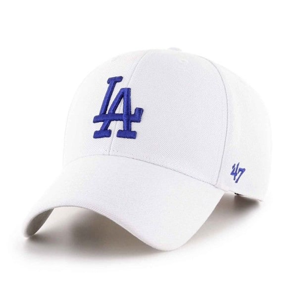Casquette - 47 BRAND - Los Angeles Dodgers MVP - One size - Hvid - Sportswear Vit