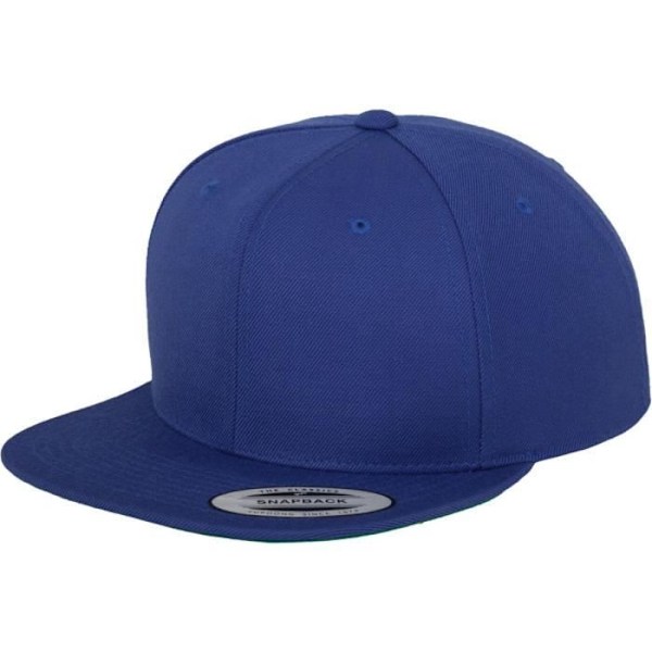 Flexfit Classic 6-Panel Snapback Cap - royal
