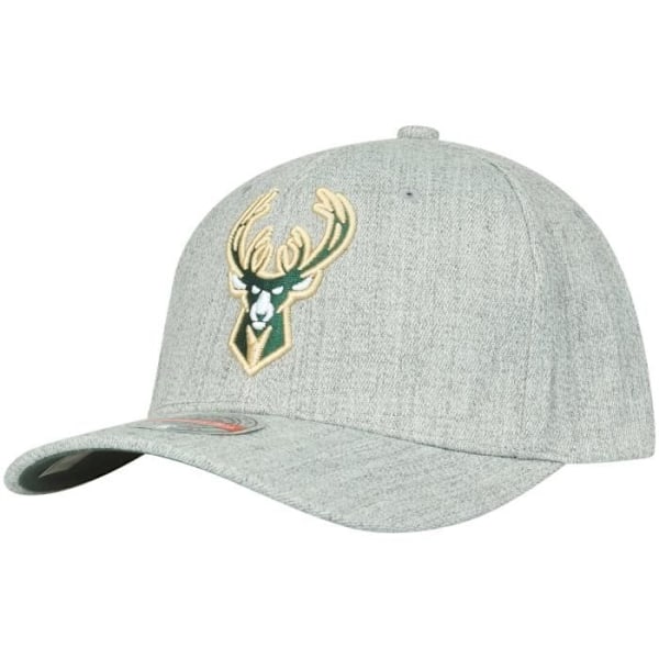 Casquette M&N Stretch Snapback GROUND 2.0 Milwaukee Bucks - MITCHELL & NESS - Herr - Vit heather ljung