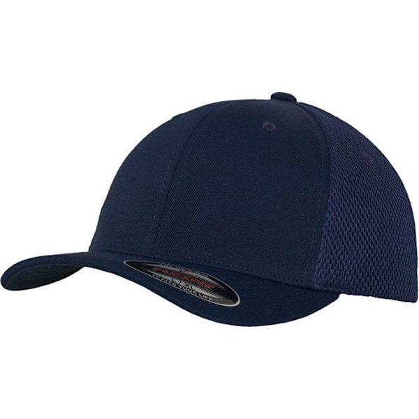 Basebollkeps - Flexfit - Tactel Meh - Bekväm - Unisex - Vår/Sommar marinblå S / M
