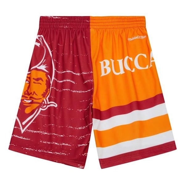 Shorts för basketboll M&N Tampa Bay Buccaneers JUMBOTRON 3.0 - Vit - Herr - Andningsbar Flerfärgad M