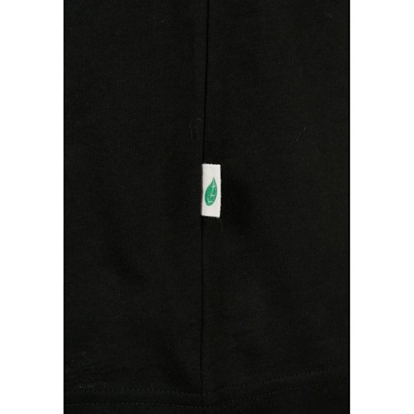 T-shirtklänning dam - Urban Classics - Svart - 100% ekologisk bomull - Oversized passform - Korta ärmar svart XXXXXL