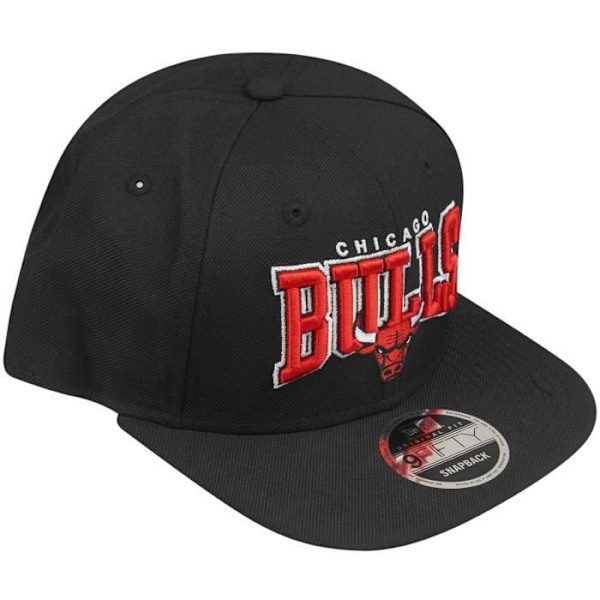 Snapback-keps Chicago Bulls - NEW ERA - 9Fifty - 100% ull - Höst/Vinter svart