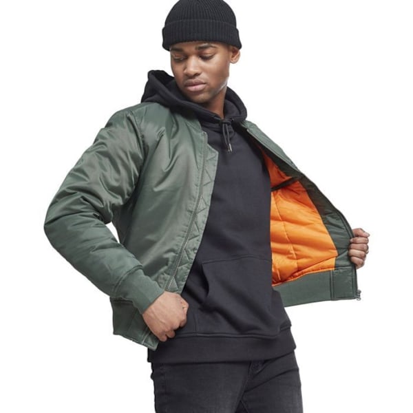 Jacka - Urban Classic - Basic Bomber - Färg oliv - Unisexe - Stort storlek oliv XXXXL