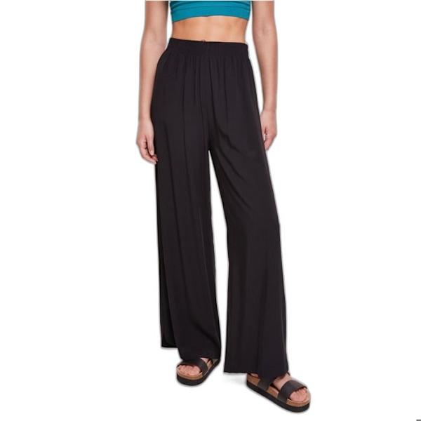 Pantalon Jogging - Urban Classics - Stora Storlekar - Viskos - Lös Passform - Svart svart XXXXXL