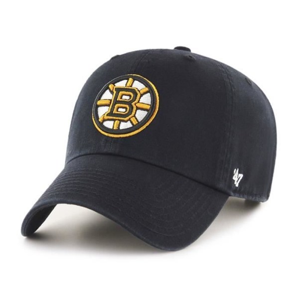 47 Brand Rentoutunut Hattu - CLEAN UP Boston Bruins musta