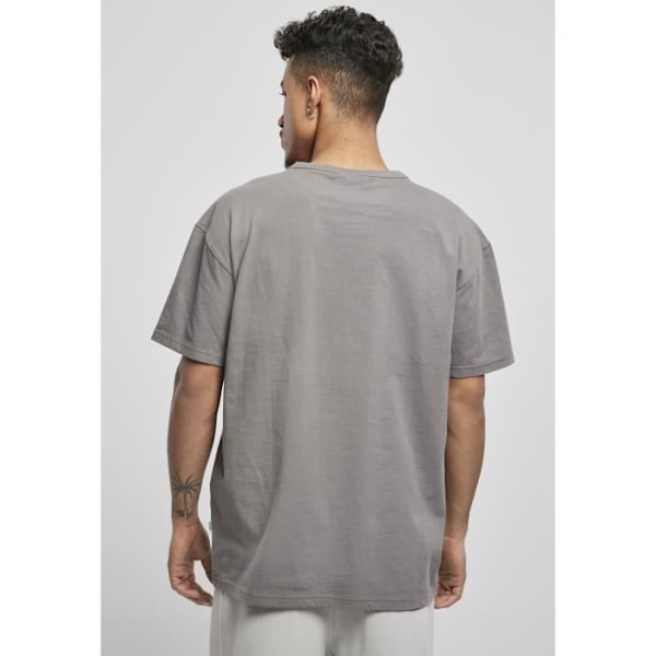 T-shirt - Urban Classics - Basic - Mörkgrå - Ekologisk bomull - XXL Mörkgrå S
