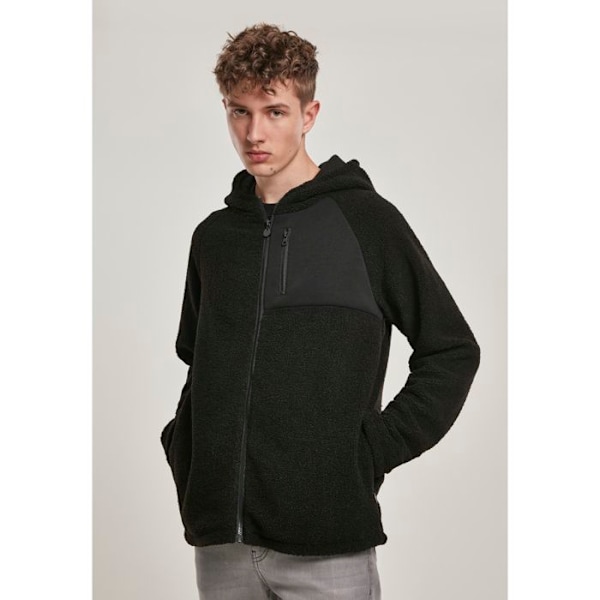 Parka - Urban Classic - Hætte - Sort - Multisport - Mand svart S