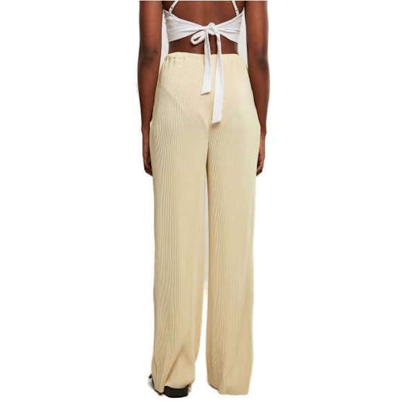 Pantalon plissé dame Urban Classics GT - gul - 5XL