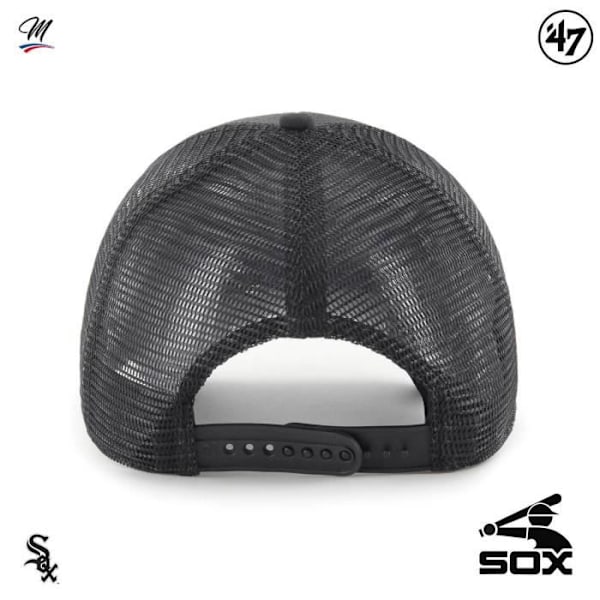 Kasket - MLB - Chicago White Sox - Branson MVP - Trucker - Sort - Unisex Svart