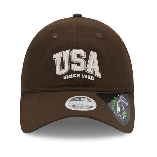 Casquette Dame New Era 9Twenty - USA 1920 Valnød Brun valnötsbrun