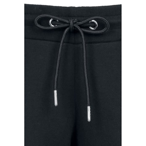 Urban Classics College Sweatpants med kontrast, sort/hvid Sort hvid XS