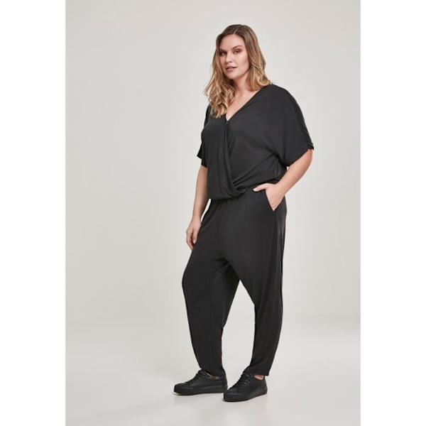 Sæt til kvinder i store størrelser - Urban Classic - Modal - Sort - Behagelig - 3/4 svart XXXXL