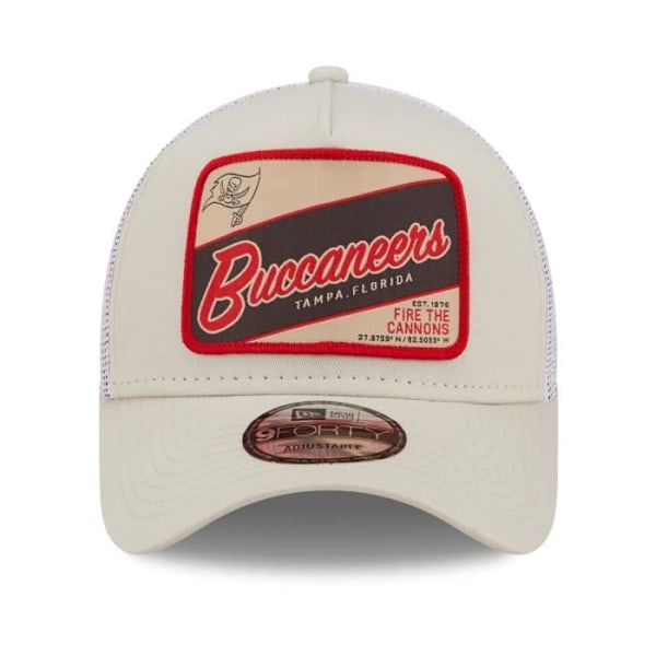 Casquette Trucker A-Frame - NEW ERA - Tampa Bay Buccaneers - Vit - Vår / Sommar sten