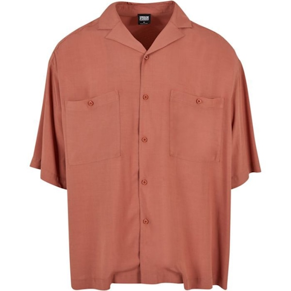 Urban Classics - Oversized RESORT Skjorte Chemise Brun S