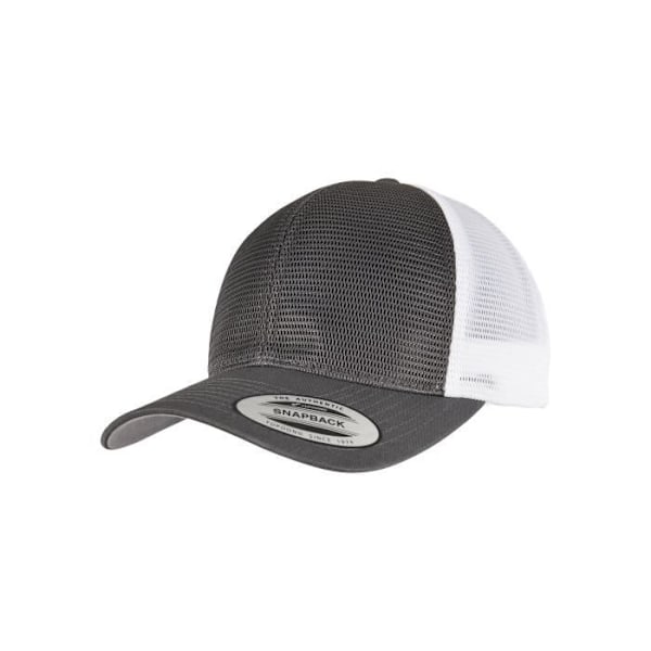 Casquette - Urban Classics - 360 Omnimesh - Bomull - Mörkbrun/vit - En storlek mörkbrun/vit