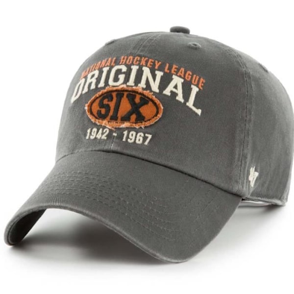 47 Brand Justerbar Kasket - HENRICK Original Six charcoal
