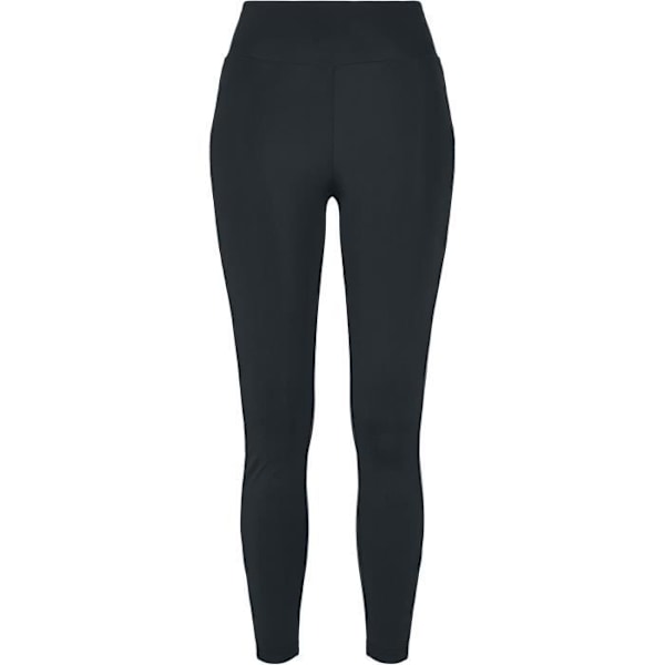 Urban Classics High Waist Shiny Stripe Leggings Dam Svarta Leggings Svart XXXXXL