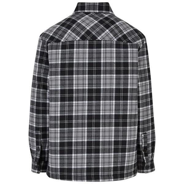 Dunvägg matelassé - Urban Classics - Ruta - Återvunnet tyg - Polyesterfoder - Oversize passform svart vit jag