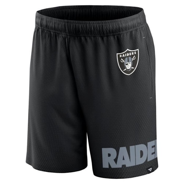 Shorts i mesh för män Las Vegas Raiders NFL - Fanatics - Svart - 100% polyester Svart jag