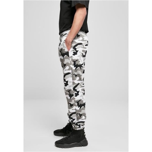 Basic-harjoitushousut - Urban Classics - Miehet - Snowcamo - Rennon leikkauksen malli Snøv camo S