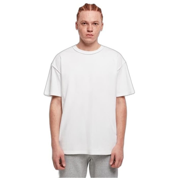 T-paita oversize Urban Classics Inside Out - valkoinen - L Vit M