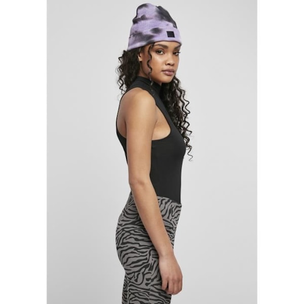 Urban Classics Plus Size Dam ärmlös kropp med turtleneck Svart XXL