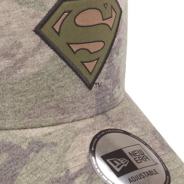 New Era A-Frame säädettävä Trucker-lippalakki - Superman puukamouflage