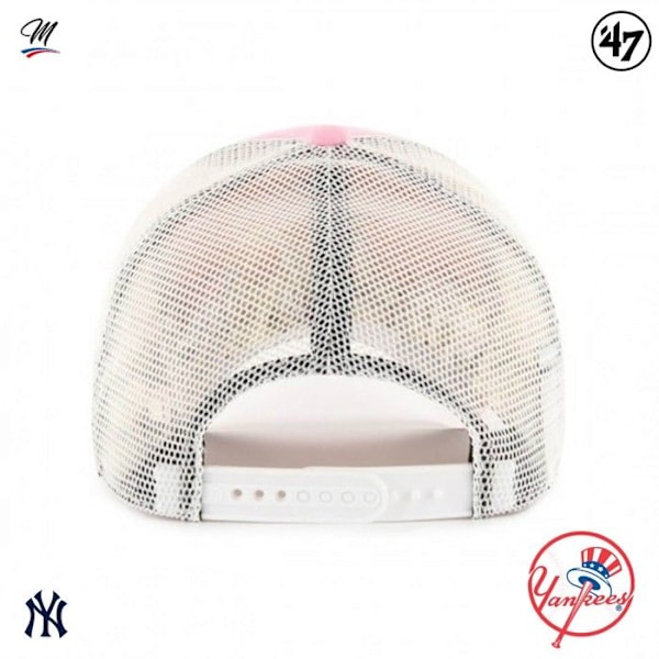 Kasket - 47 MLB - NY Yankees - Branson MVP - Rosa - Bomuld/Polyester - Justerbar Rosa
