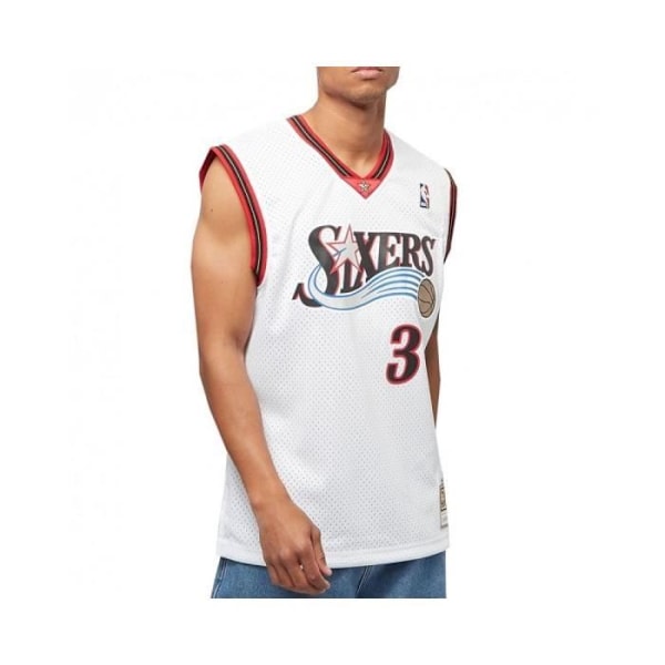 T-shirt - Mitchell et Ness - NBA Swingman - Vit - Kort ärm - Andas Vit XL