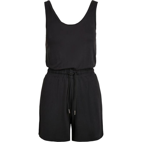 Ærmeløs jumpsuit - Urban Classics - Unikt design - Sort - Modalstof - Foran lommer svart S