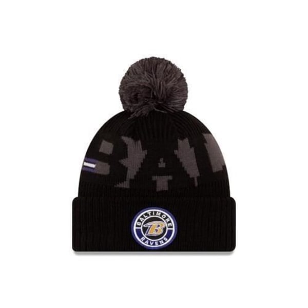 Barnmössa - New Era - NFL 20 Sport Knit - Baltimore Ravens - svart/grå - TU svart grå
