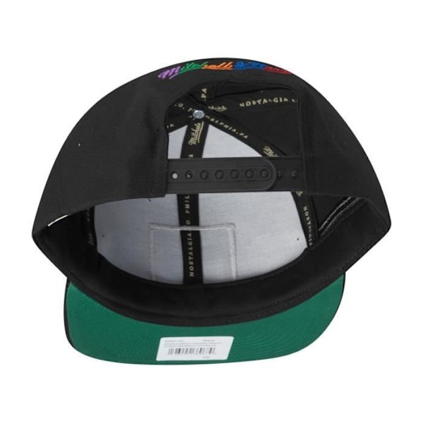 Mitchell & Ness Snapback Kasket - GAMEDAY PATCH sort - Herre - Sportswear Svart