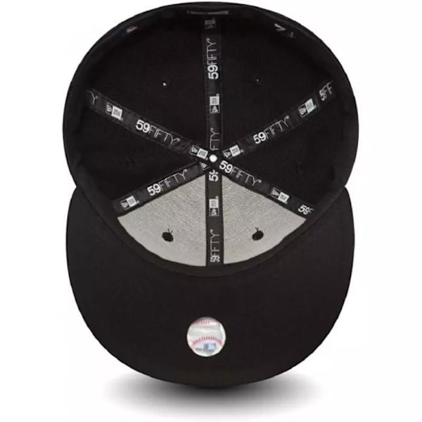 Keps - NEW ERA - BASIC Atlanta Braves - Svart - Bomull - Polyester - 8