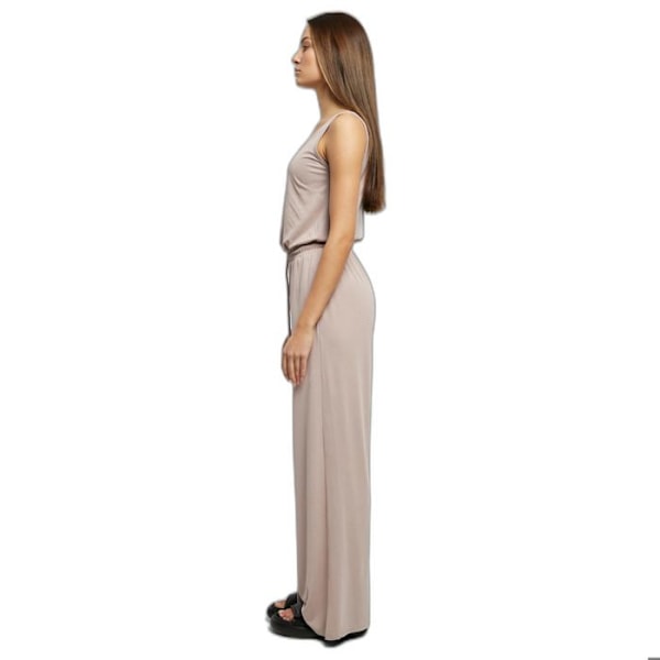 Ærmeløs modal jumpsuit i store størrelser til kvinder Urban Classics rosa XXXXXL