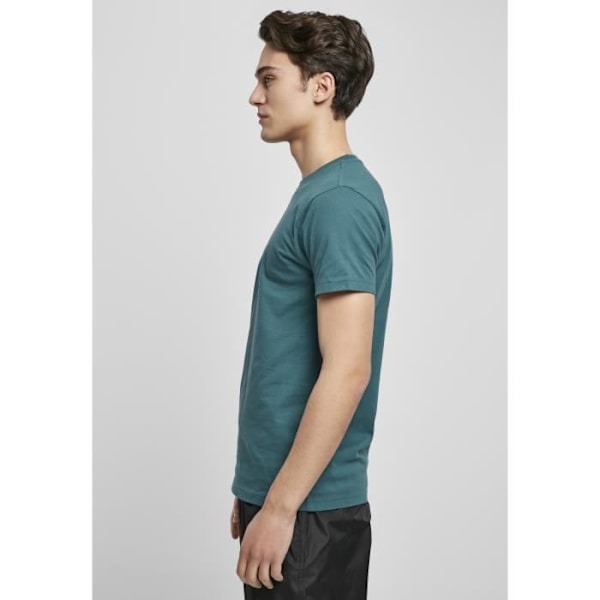 T-shirt - Urban Classics - Basic - Blågrøn - Rund hals - 100% bomuld - Tæt fitting Blå And S