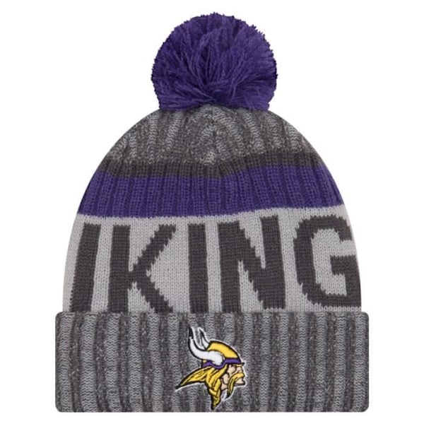 Hatt - New Era - NFL SIDELINE 2017 - Minnesota Vikings - Fleece-foder - Vinter - Sportkläder