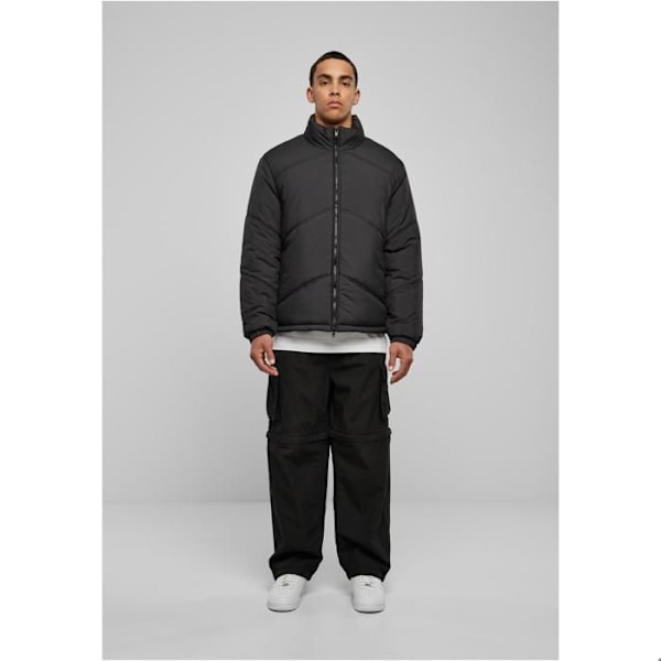Doudoune - Urban Classics - Arrow - Sort - Polyester - Høj krave svart S