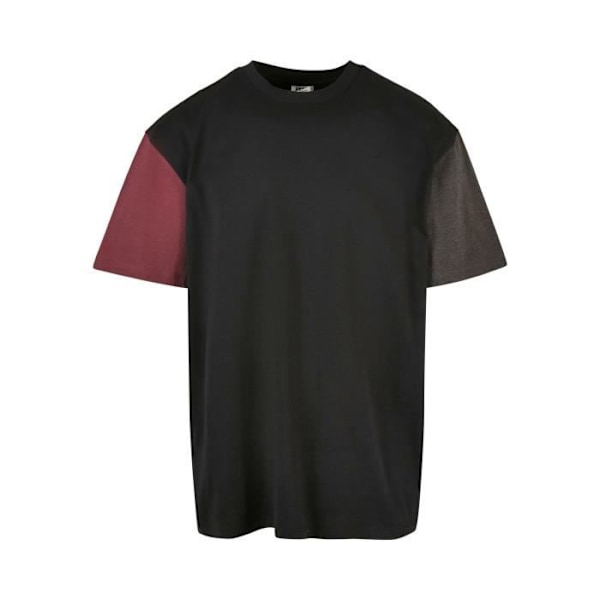 T-paita Urban Classics Orgaaninen Yli-iso Värilohko GT - musta - 5XL Svart XXXXL