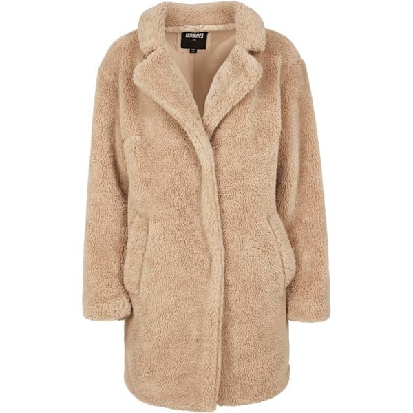 Parka dame - Urban Classic - Oversized - Farve hvidlige - Urban stil - Sherpa äggskal M