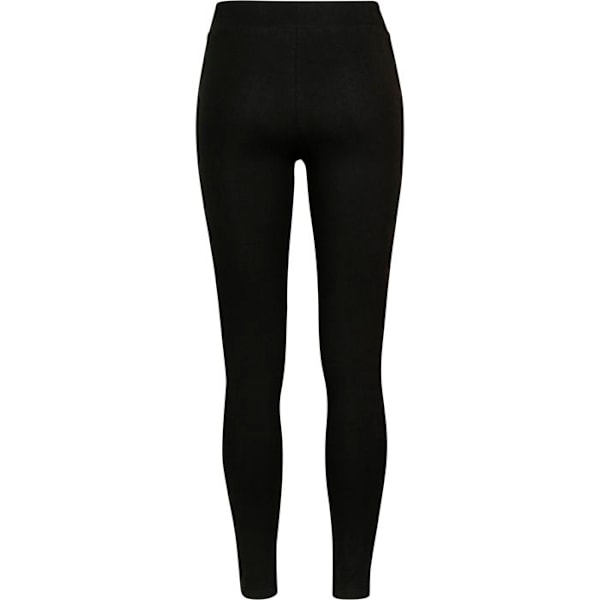 Legging dam - Urban Classic - Snörinsats - Svart - Spetsinlägg - Optimal komfort svart XL