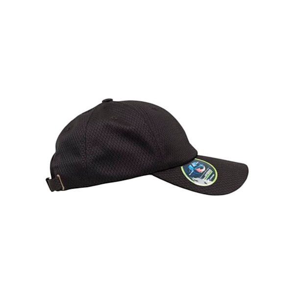 Casquette Dad Cap - Flexfit - Honeycomb - Sort - 100% Polyester - One Size sort