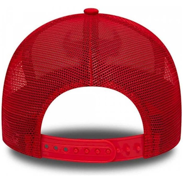 Truckerkeps - New Era - Chicago Bulls - Svart - One Size - 100% Bomull Vit