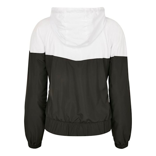 Naisten takki Urban Classics nuoli vit svart XL