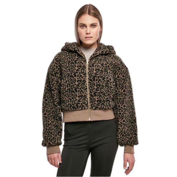 Yleisövaate naisten oversize fleece Urban Classics AOP - monivärinen - XS Flerfärgad XL