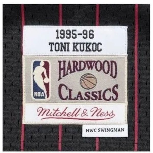 M&N Swingman Toni Kukoc Chicago Bulls 1995-96 Verkko-paita Svart M