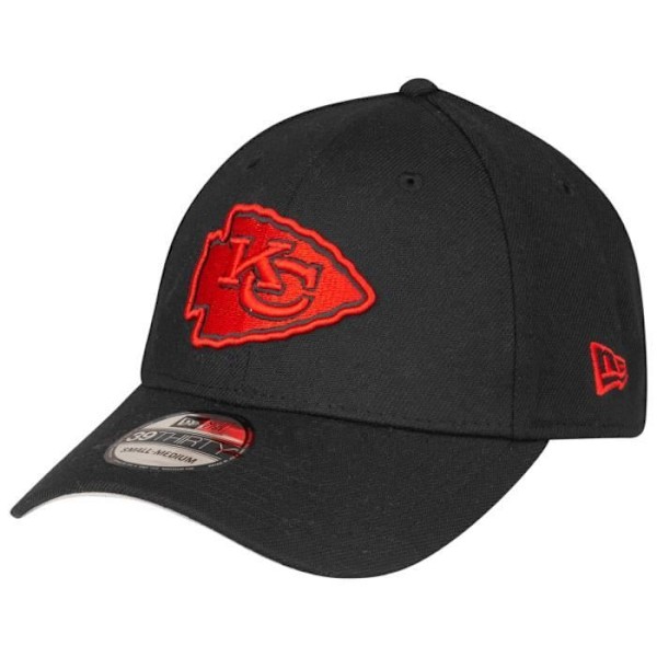 Stretch cap New Era 39Thirty - Kansas City Chiefs svart röd - Herr Svart M/L